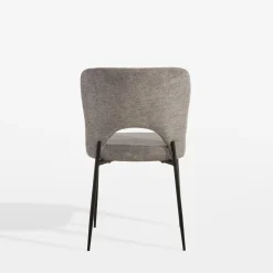 Krzesła|inny Krzesło tapicerowane szare DAPPERI