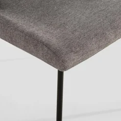 Krzesła|inny Krzesło tapicerowane szare DAPPERI