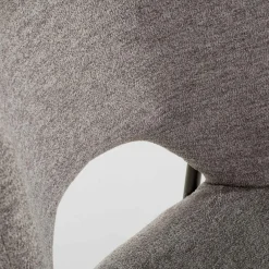 Krzesła|inny Krzesło tapicerowane szare DAPPERI