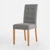 inny Krzesło tapicerowane szarobeżowe SEWIwane szare SEWI