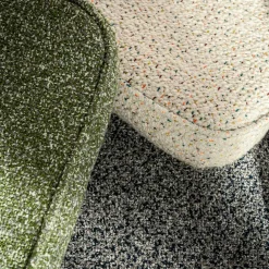 Krzesła|inny Krzesło tapicerowane zielone FALIN