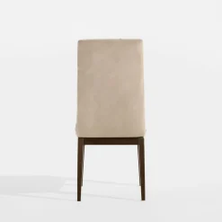 Krzesła|Modum Krzesło welurowe beżowe CAPITONE VOLARE
