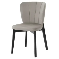 Krzesło welurowe beżowe DEXTER