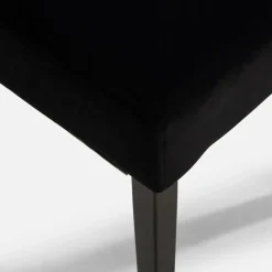 Fameg Krzesło welurowe czarne JOEL