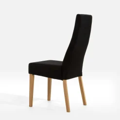 Fameg Krzesło welurowe czarne SORIN
