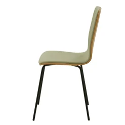 Krzesła|Fameg Krzesło welurowe jasnozielone VINGE