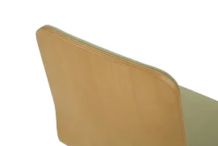 Krzesła|Fameg Krzesło welurowe jasnozielone VINGE