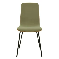 Krzesła|Fameg Krzesło welurowe jasnozielone VINGE