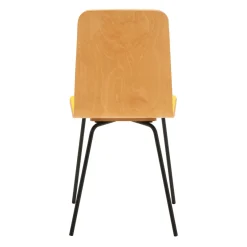 Krzesła|Fameg Krzesło welurowe miodowe VINGE