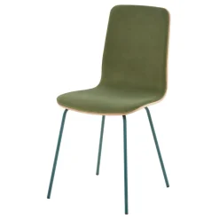 Krzesła|Fameg Krzesło welurowe oliwkowe VINGE