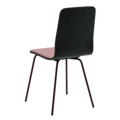 Fameg Krzesło welurowe pudrowy róż VINGE