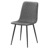 inny Krzesło welurowe szare FIZMO