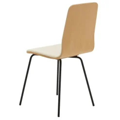 Krzesła|Fameg Krzesło welurowe szarobeżowe VINGE