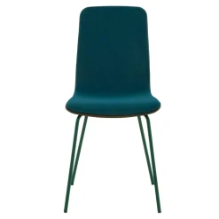 Krzesła|Fameg Krzesło welurowe szmaragdowe VINGE