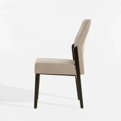 Krzesła|inny Krzesło welurowe taupe KENNO