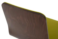 Fameg Krzesło welurowe zielone VINGE