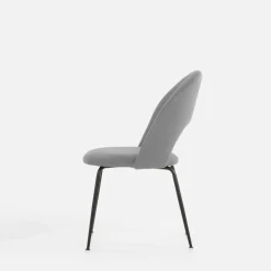 Krzesła| Krzesło z dziurką szare APTERA