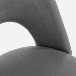 Krzesła| Krzesło z dziurką szare APTERA