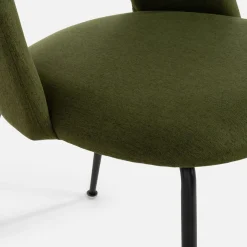 Krzesło z dziurką zielone APTERA