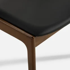 inny Krzesło z ekoskórą czarne RILMONO