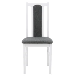 Krzesło z szarym obiciem KOLGA