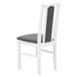 Krzesło z szarym obiciem KOLGA