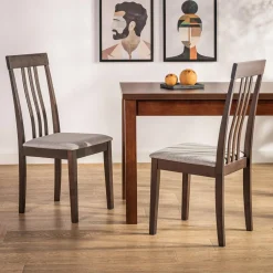 Krzesło z tapicerowanym siedziskiem KOSTAL