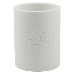 Akcesoria Łazienkowe|Akcesoria Łazienkowe|Estetica Kubek łazienkowy na szczoteczki biały 10 cm