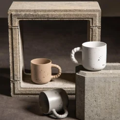 Szklanki I Kubki|inny Kubek ceramiczny beżowy 520 ml