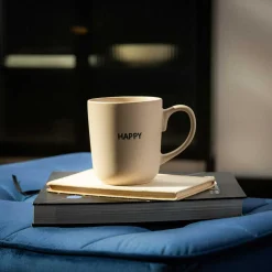 Kubek ceramiczny kremowy MATTE 440 ml