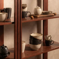 Szklanki I Kubki|Prima Cucina Kubek ceramiczny plaster miodu BRESCA 360 ml