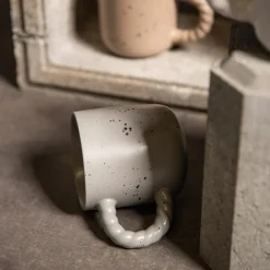 inny Kubek ceramiczny szary 520 ml