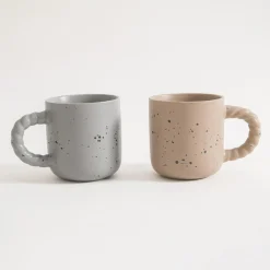 inny Kubek ceramiczny szary 520 ml