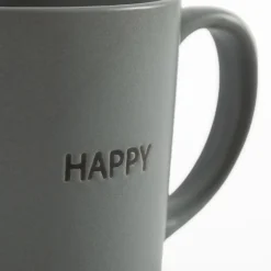 Szklanki I Kubki| Kubek ceramiczny szary MATTE 440 ml