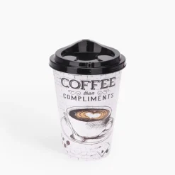 inny Kubek do kawy z pokrywką 500 ml MIX