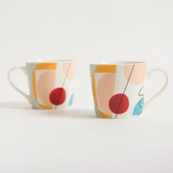 Szklanki I Kubki|inny Kubek porcelanowy abstrakcja 380 ml