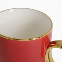 inny Kubek porcelanowy czerwony ROYAL 380 ml
