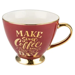 Kubek porcelanowy na nóżce ANGELLO 350 ml MIX