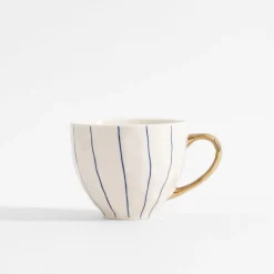 inny Kubek porcelanowy PASY 440 ml