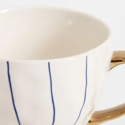 inny Kubek porcelanowy PASY 440 ml