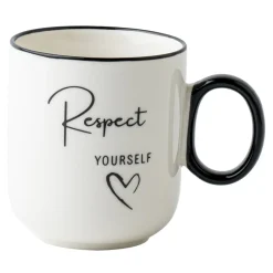 Szklanki I Kubki|inny Kubek porcelanowy RESPECT YOURSELF 320 ml