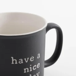 Szklanki I Kubki|inny Kubek porcelanowy szary 520 ml