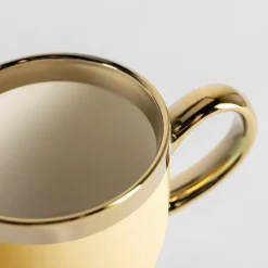Kubek porcelanowy wanilia AURORA GOLD 300 ml