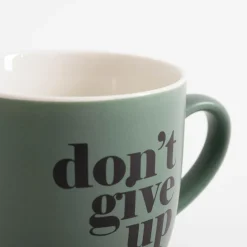 inny Kubek porcelanowy zielony 400 ml