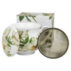 Szklanki I Kubki| Kubek retro z zaparzaczem MAGNOLIA 530 ml