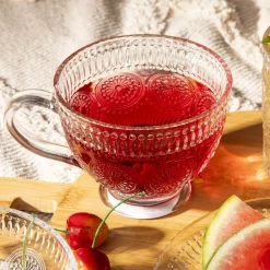 Szklanki I Kubki|inny Kubek szklany na stopce DAISY 430 ml