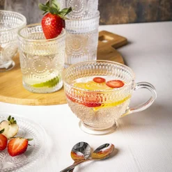 Szklanki I Kubki|inny Kubek szklany na stopce DAISY 430 ml