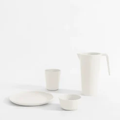 inny Kubek z melaminy kremowy 450 ml