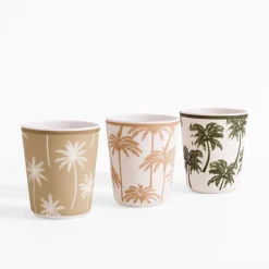 Grill I Piknik|inny Kubek z melaminy palmy 10,5x9 cm MIX