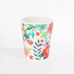 Grill I Piknik|inny Kubek z melaminy w kwiaty 350 ml